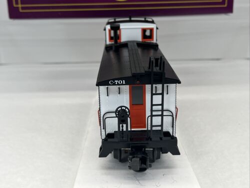MTH Premier 20-90020F New Haven Black Steel Caboose #C-701 O Gauge New NH - Picture 11 of 17