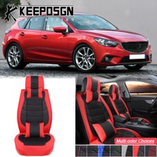 For Mazda 3 Hatchback Car Seat Covers Interior Front Full Set Leather 25 Seater For Mazda 3 Hatchback Car Seat Covers Interior Front Full Set Leather 25 Seater