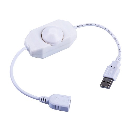USB 5V 0-100% PWM Touch Knob Dimmer ON OFF Switch for 5050 3528 LED Strip Light - Picture 16 of 17