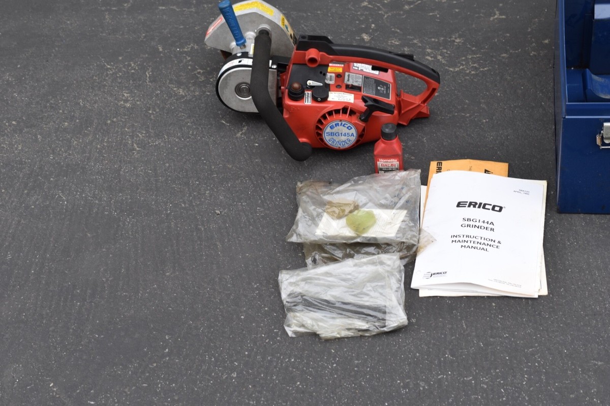 Erico Portable Rail Grinder, Two-Cycle Gas-Powered, SBG145A | eBay