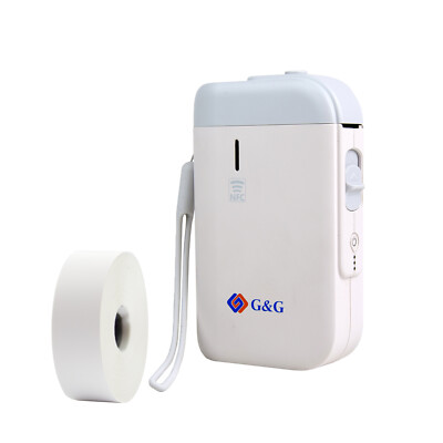 Wireless Etiketten Drucker Tragbarer Taschen Etiketten Drucker Bluetooth AT110