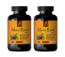 libido energy - MACA ROOT EXTRACT 1600mg - natural libido booster 2 Bottles