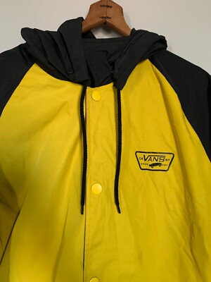 水*ま様 VANS ブラック ナイロンジャケット フード付き　SIZE L 0000318919012.jpg
