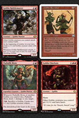 Krenko, Mob Boss Commander Deck GOBLINS Deck Pre-Built Ready-to