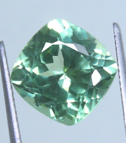 Esmeralda verde zambiano natural 9,00 quilates cojín certificado impresionant... - Imagen 2 de 8