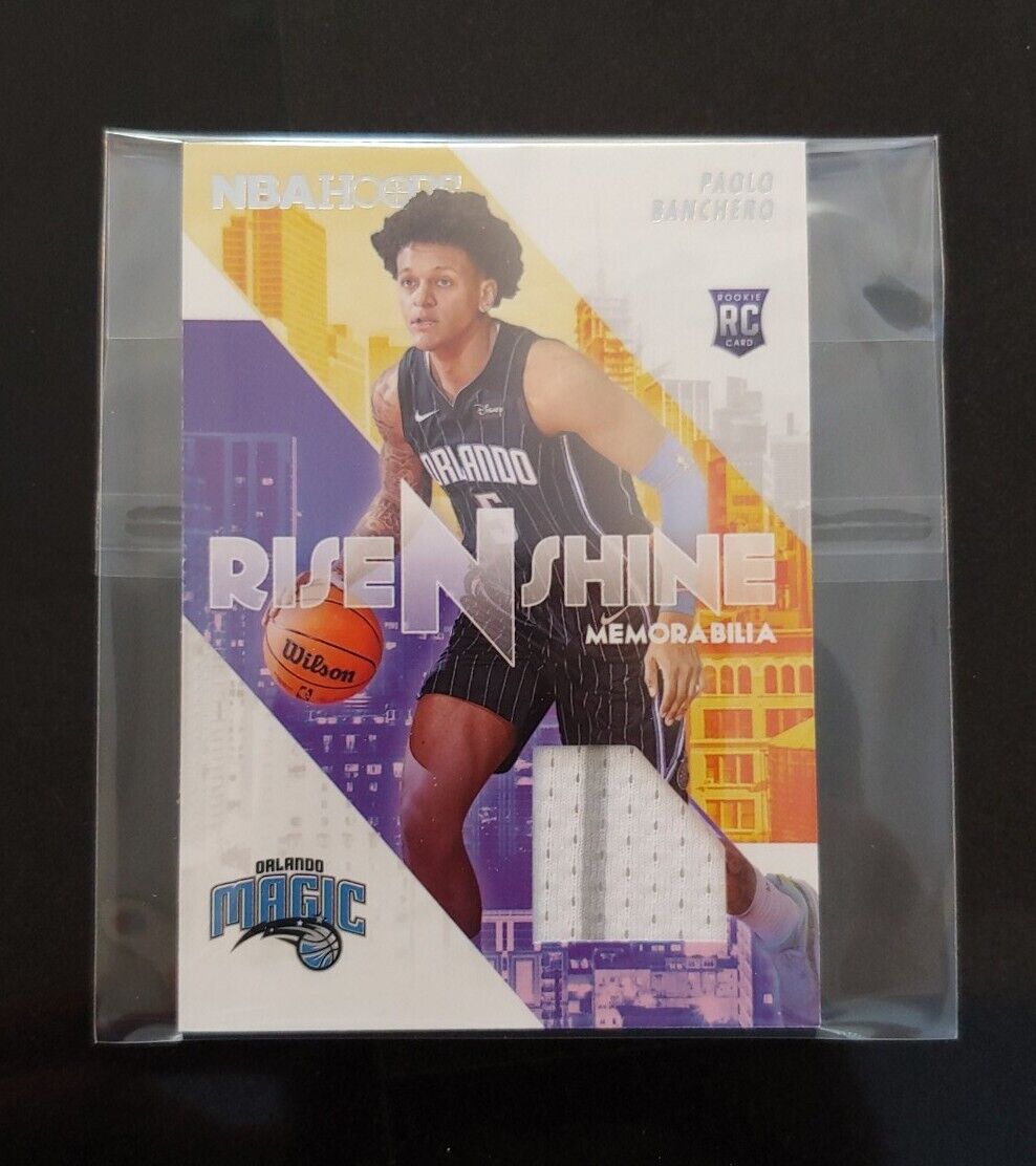 🏀2022-23 Paolo Banchero RC Panini Hoops Rise N Shine NBA 🏀2022-23 Paolo Banchero RC Panini Hoops Rise N Shine NBA