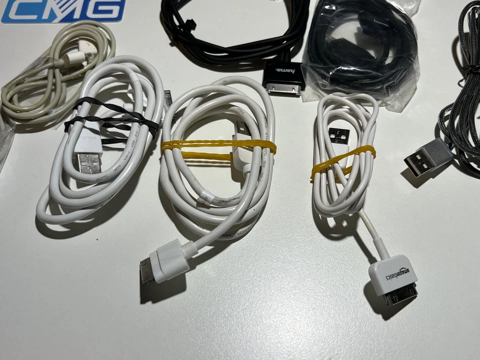 Apple iPhone iPod iPad iPod touch USB Kabel 30 Pin Ladekabel cable Konvolut SET - Bild 3 von 4
