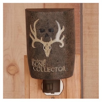 Bone Collector Night Light Bathroom Decor Hunting Lodge Cabin