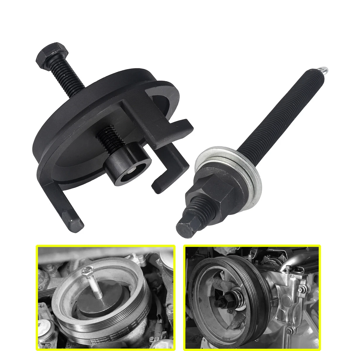 LS Harmonic Balancer Installation Puller Pulley Tool Kit For GM