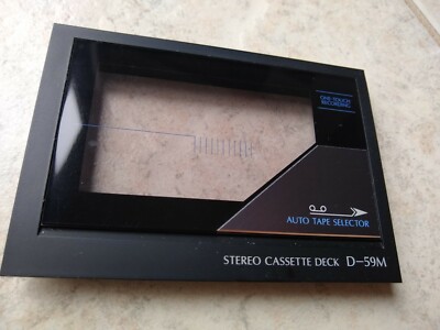Sansui D-59M Cassette deck Lid Door Cover