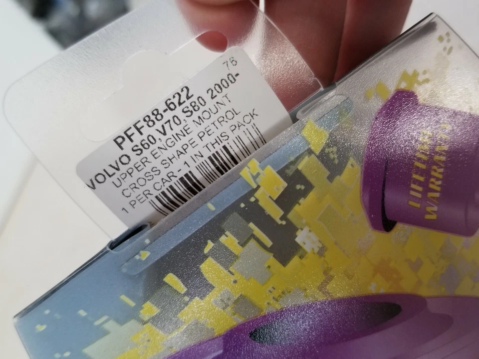 POWERFLEX Volvo S80 Mk1 2000 gasolina montaje superior motor forma cruzada PFF88-622 Foto 4 de 4