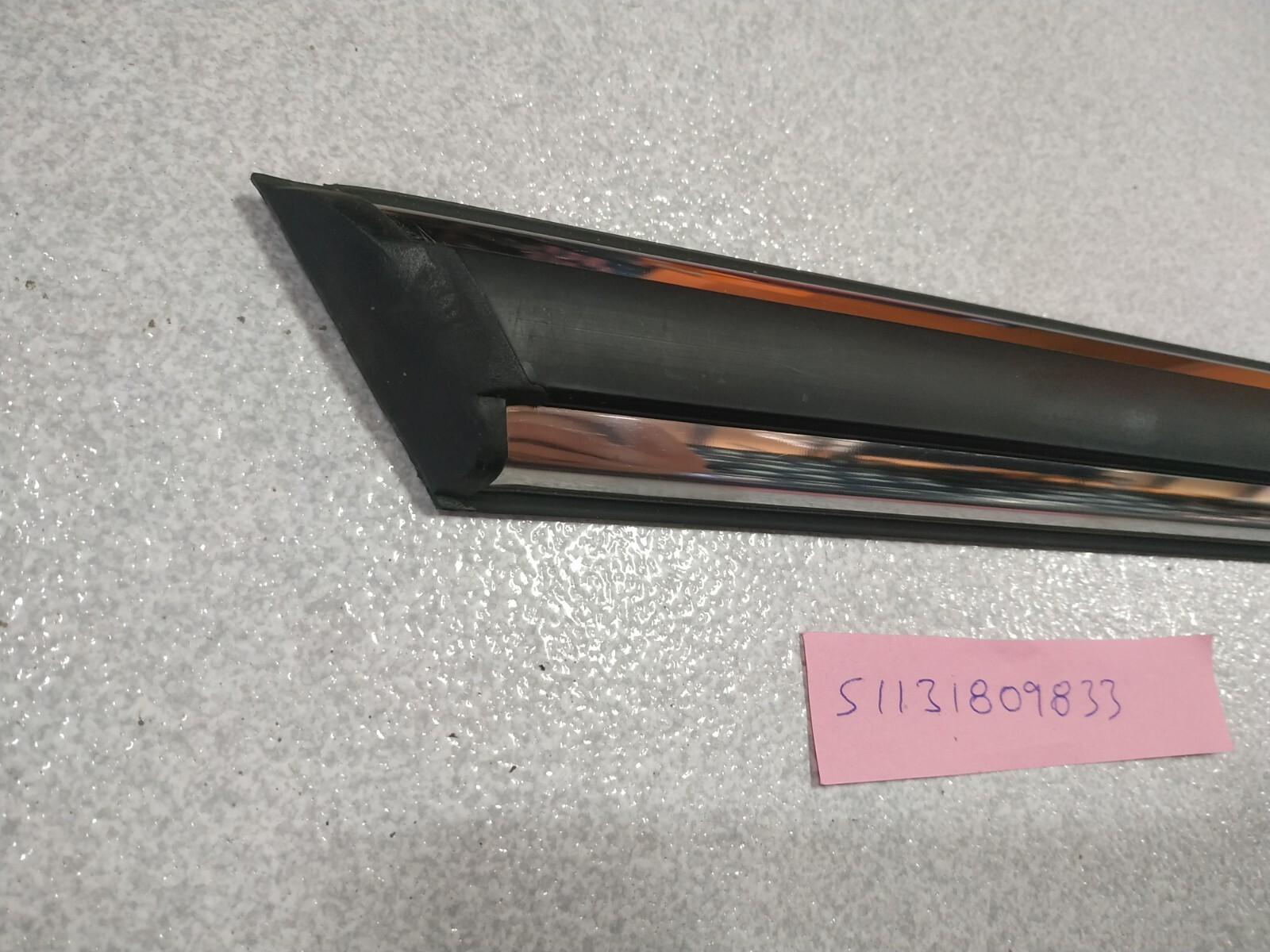 BMW E12 moulding fender front left !!NEW!! !!OEM!! 51131809833 | eBay