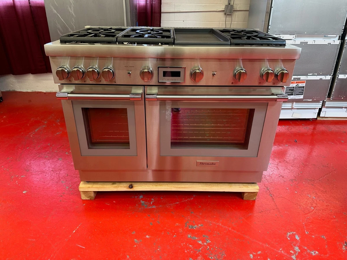 48 Thermador Pro Harmony Gas Range PRG486WDH 02 Used 2019