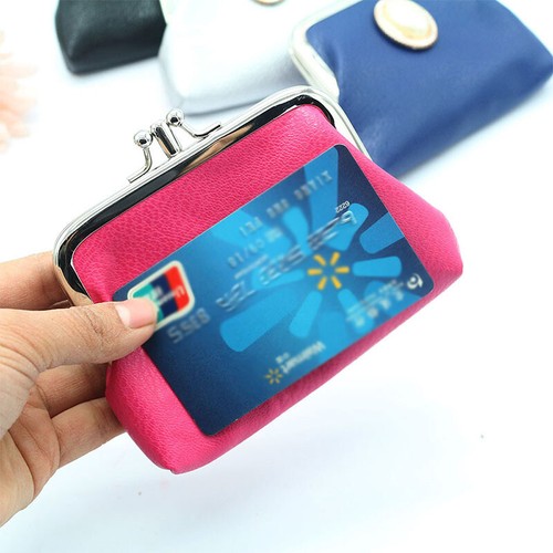 Retro Small Wallet Change Coin Purse Clutch Key Card Holder Handbag Pouch Gift - Picture 42 of 45