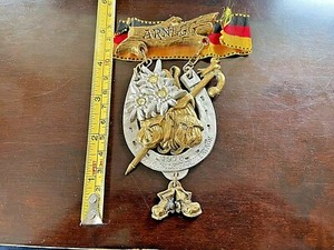 Vintage H. Kissing 575 Mendon 1978 German Medal 7.INT.VOLKSWANDERTAGE ARNEGG