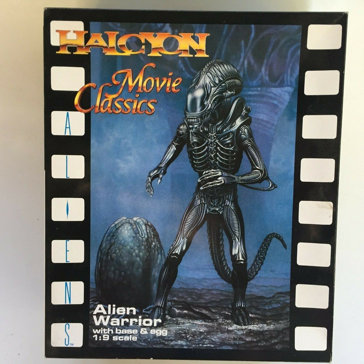 HALCYON  エイリアン　プラモデル　90' I dusted off and built the old Halcyon Alien Warrior model
