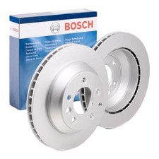 Bosch Rear Brake Disc Rotors 330mm BD1025 fits Porsche CAYENNE 9PA 3.6 S 4.5