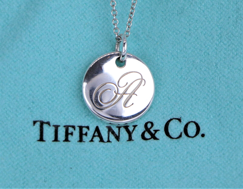 Tiffany \u0026 Co Sterling Silver Initial A 