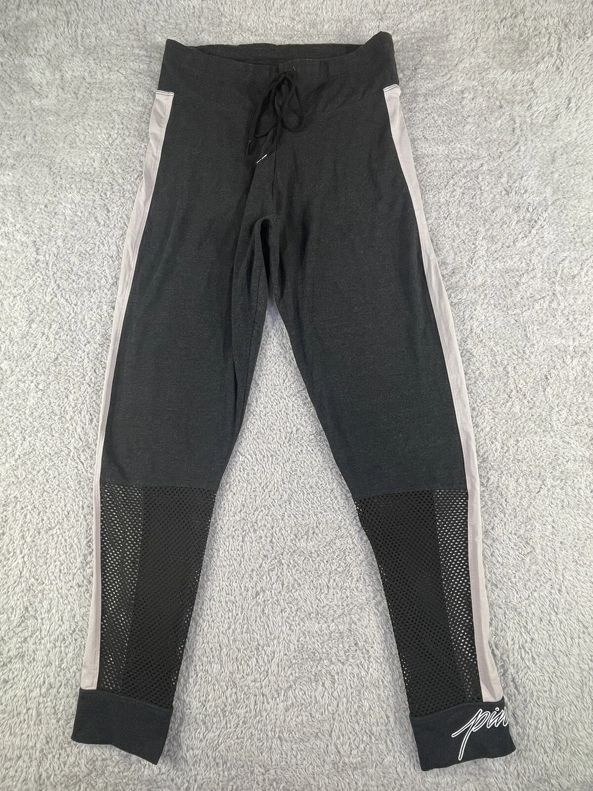victoria-secret-vs mesh bottom jogging yoga pants