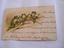 Animali - rane - spedita f. p. franc asp 