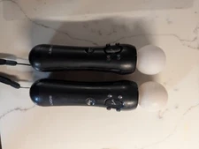 Sony PlayStation Move Motion Controller X2 - Black (CECH-ZCM1U)