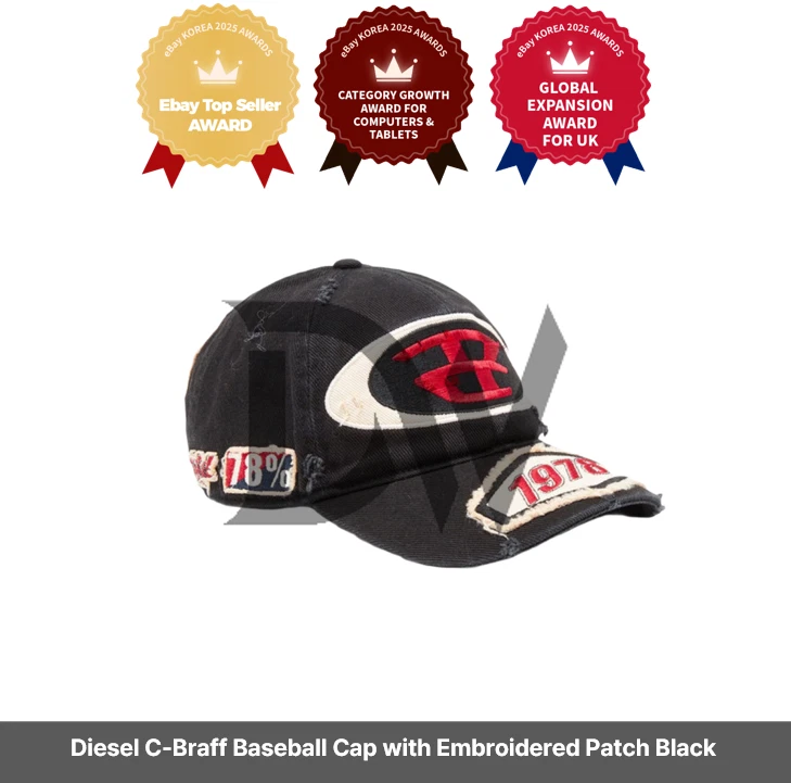 Diesel Cotton Men's Baseball Caps for sale | eBay