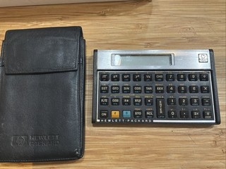 Hewlett Packard Calculator 15C With Soft Case Vintage