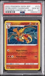 Special Delivery Charizard SWSH075 Black Star Promo Holo