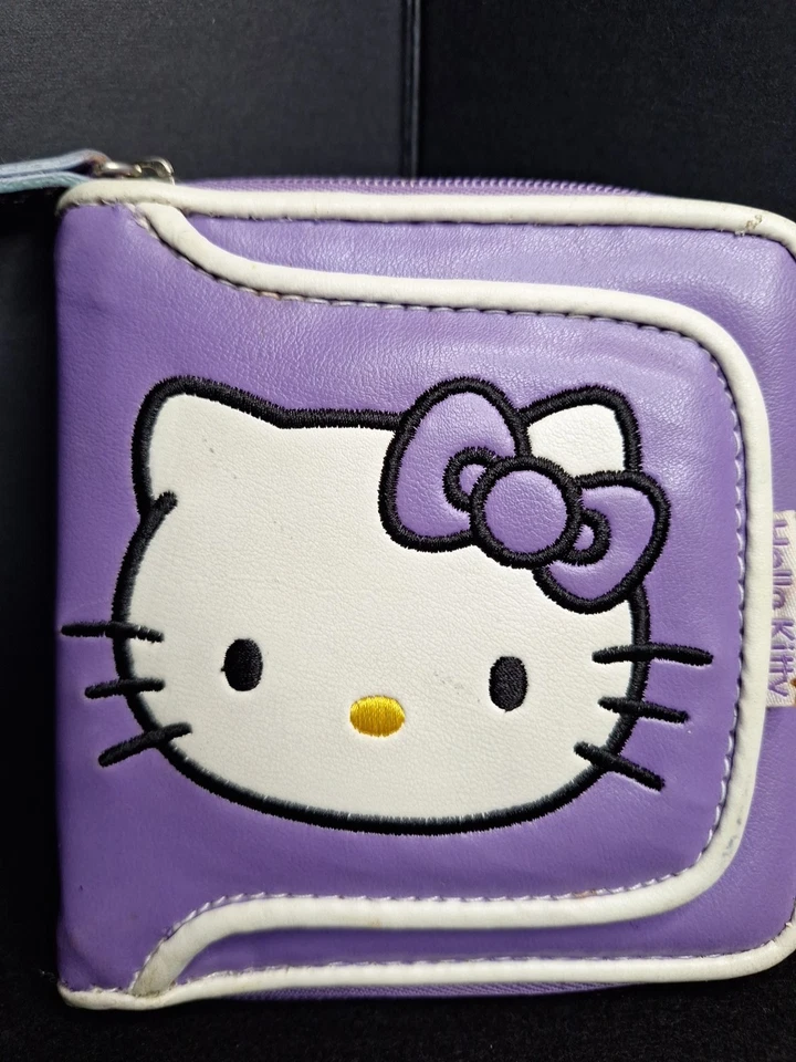 Vintage Sanrio 2003 Hello Kitty New Old Stock Pink Zip Wallet Rare - Image 4 of 4
