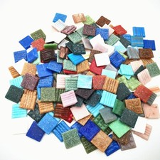 Multi Color Quartz Mosaic Tiles 3/4" for DIY Craft Home Wall Decoration