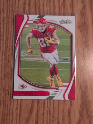 2021 Absolute Memorabilia Football Gold Foil Travis Kelce #6 Kansas City Chiefs