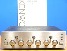 KENWOOD GE-1001 Parametric Equalizer Tested Fully Working From Japan Used