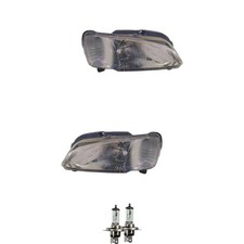 Halogen Scheinwerfer Frontscheinwerfer Set H4 für Peugeot 106 II inkl. Lampen