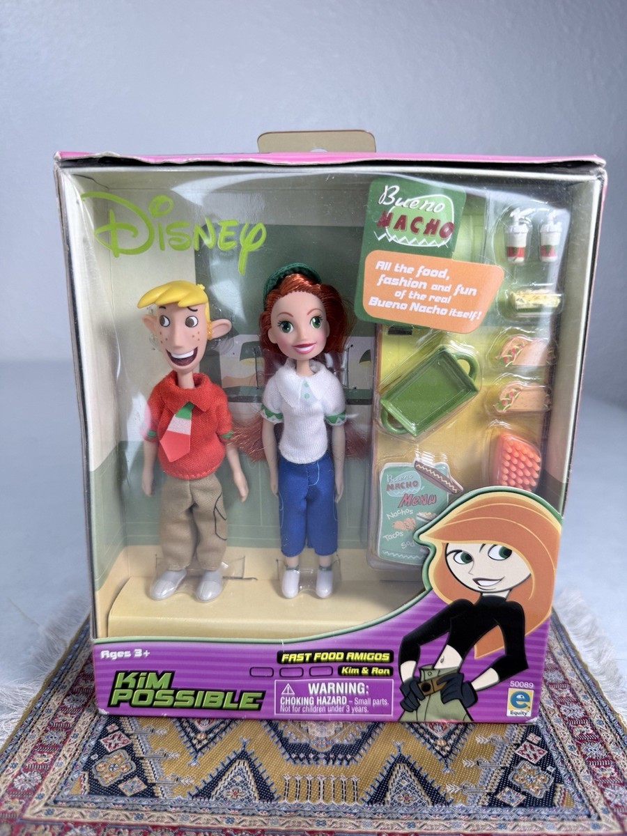 Disney Kim Possible Fast Food Amigos Kim & Ron 4