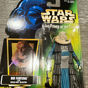 Kenner Star Wars Power of the Force Bib Fortuna w/ Hold-Out Blaster 1997