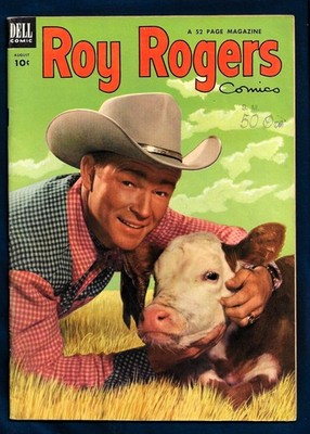 Roy Rogers Comics #68 (Dell) (Aug 1953) art by Al McKimson, Albert Micale (VFN-)