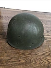 Vintage WW2 M1 Helmet Liner Small Crack Military