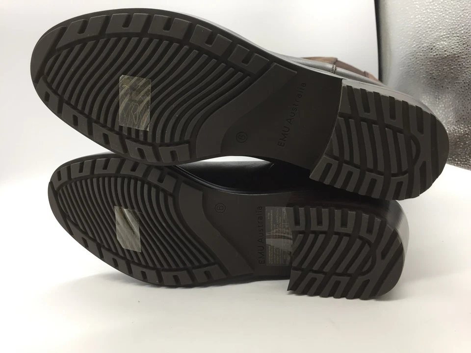 Botas mujer EMU AUSTRALIA Cleveland, cuero, para pies estrechos, 37 EUR - Imagen 4 de 4