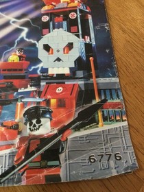 LEGO 6776 Alpha Team Ogel Control Center Complete READ