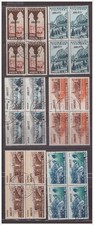 Trieste To - 1954 Tourist - Series IN Quartina Used Cancellation FDC