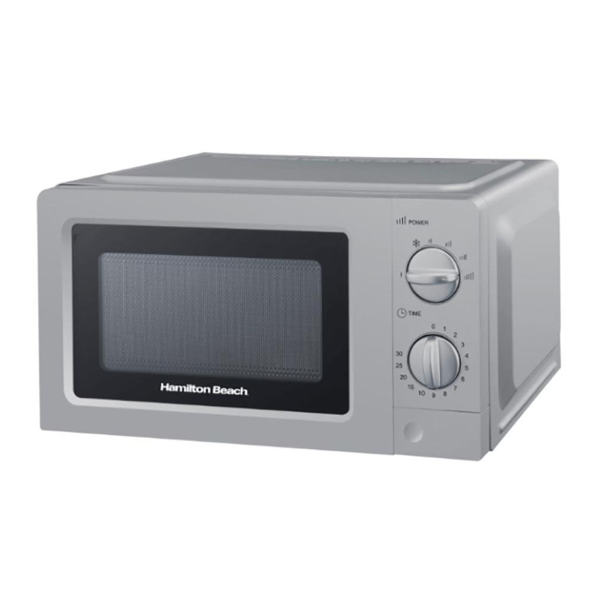 Beach 20L Microwave 700W Hamilton Countertop Solo Silver - Image 2