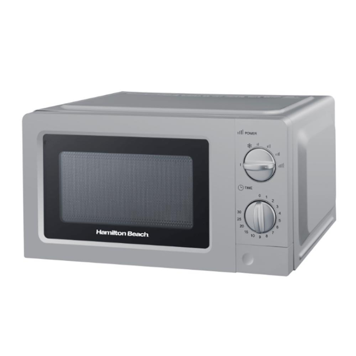 Beach 20L Microwave 700W Hamilton Countertop Solo Silver - Image 2
