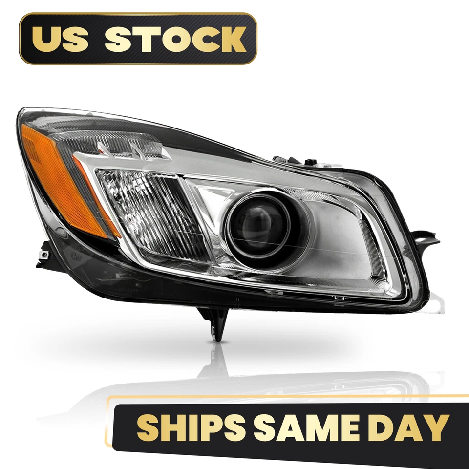 For 2011 Buick Regal HID/Xenon W/LED DRL Headlight Right Passenger Side Foto 2 de 4