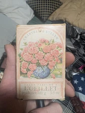 Crabtree & Evelyn CARNATION Bar Soap 3.5 Oz Bar RARE NEW