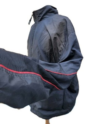 Reebok Trainingsjacke Vintage Silver Tag 90s Retro Embroidered Windbreaker UK XL 