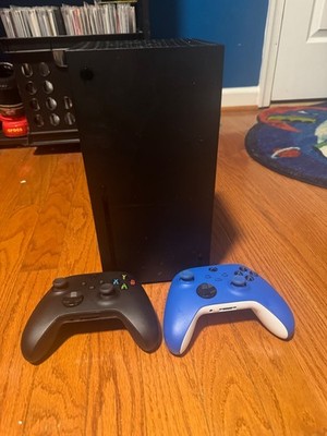 Microsoft Xbox Series X 1TB 4K Black Console w/ Two Wireless Controller & Cables