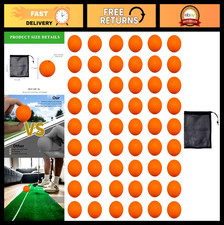 Soft Foam Golf Practice Balls - 16 or 54 Pack, Indoor/Outdoor Swing Training