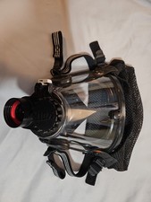 Unused Scott AV-2000 Facepiece W/ 40mm Adapter Firefighter SCBA/Gas Mask, Large
