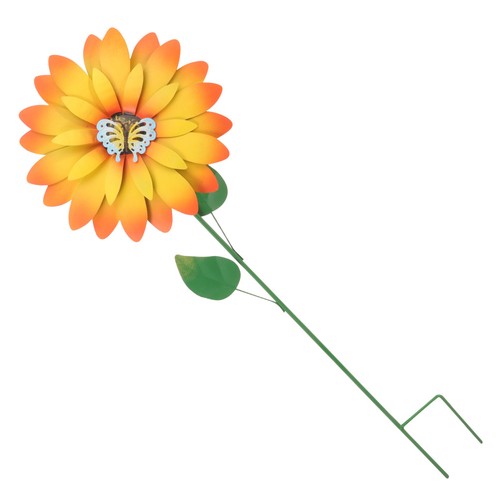  Ogród Palka słonecznika Trawnik Słonecznik Palka Dekoracja Stabilna palka kwiatowa na podwórko - Zdjęcie 4 z 16