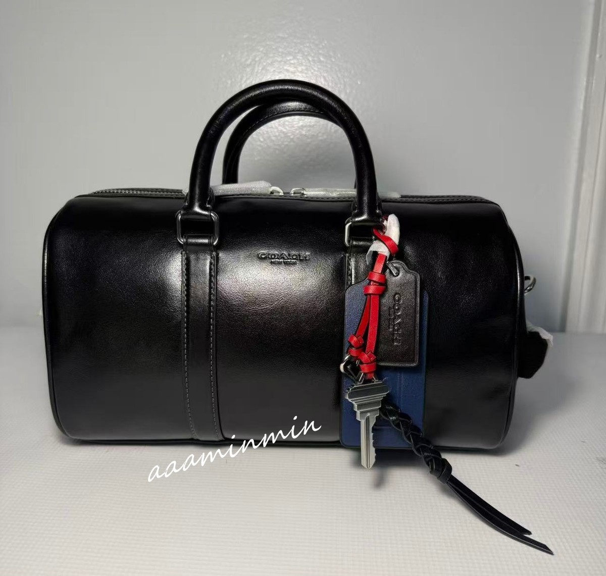 NWT CDY54 Coach Venturer Duffle Bag 27 With Charms | eBay